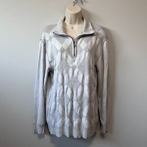 BKE lightweight Men’s 1/4 Zip Pullover Sweater Size XL